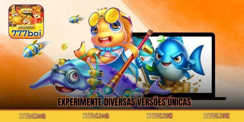 Experimente diversas versões únicas Experimente diversas versões únicas