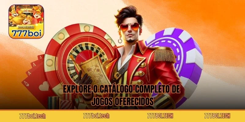 Explore o catálogo completo de jogos oferecidos