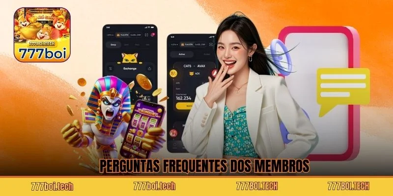 Perguntas frequentes dos membros Perguntas frequentes dos membros